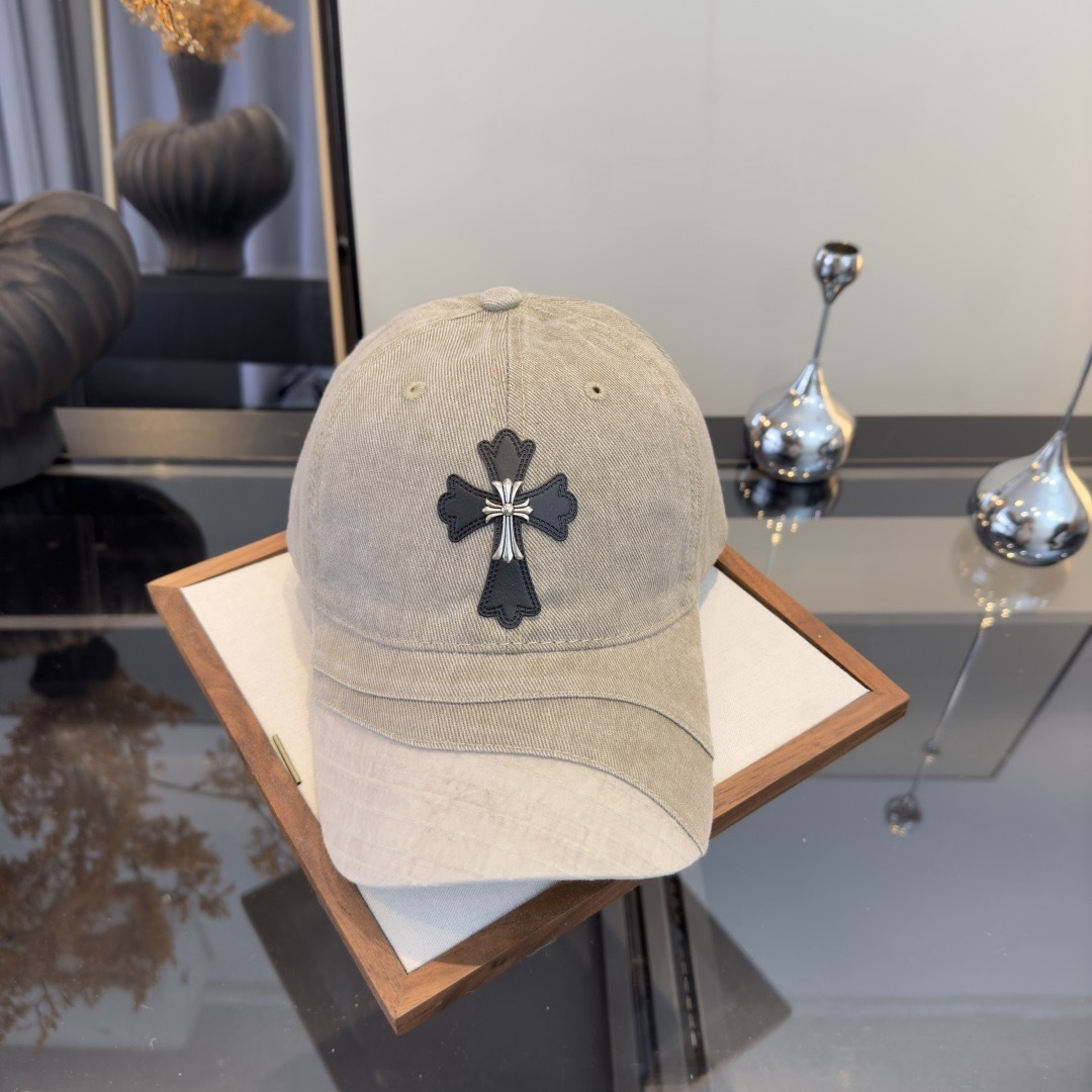 Chrome Hearts 克罗心新款鸭舌帽，百搭，头围57cm