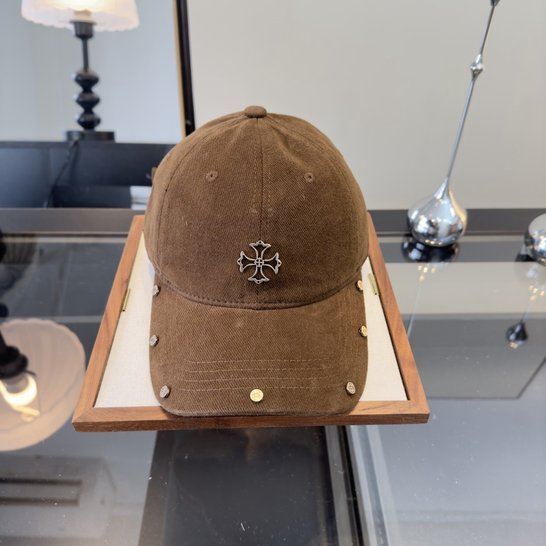 Chrome Hearts 克罗心新款鸭舌帽，头围57cm