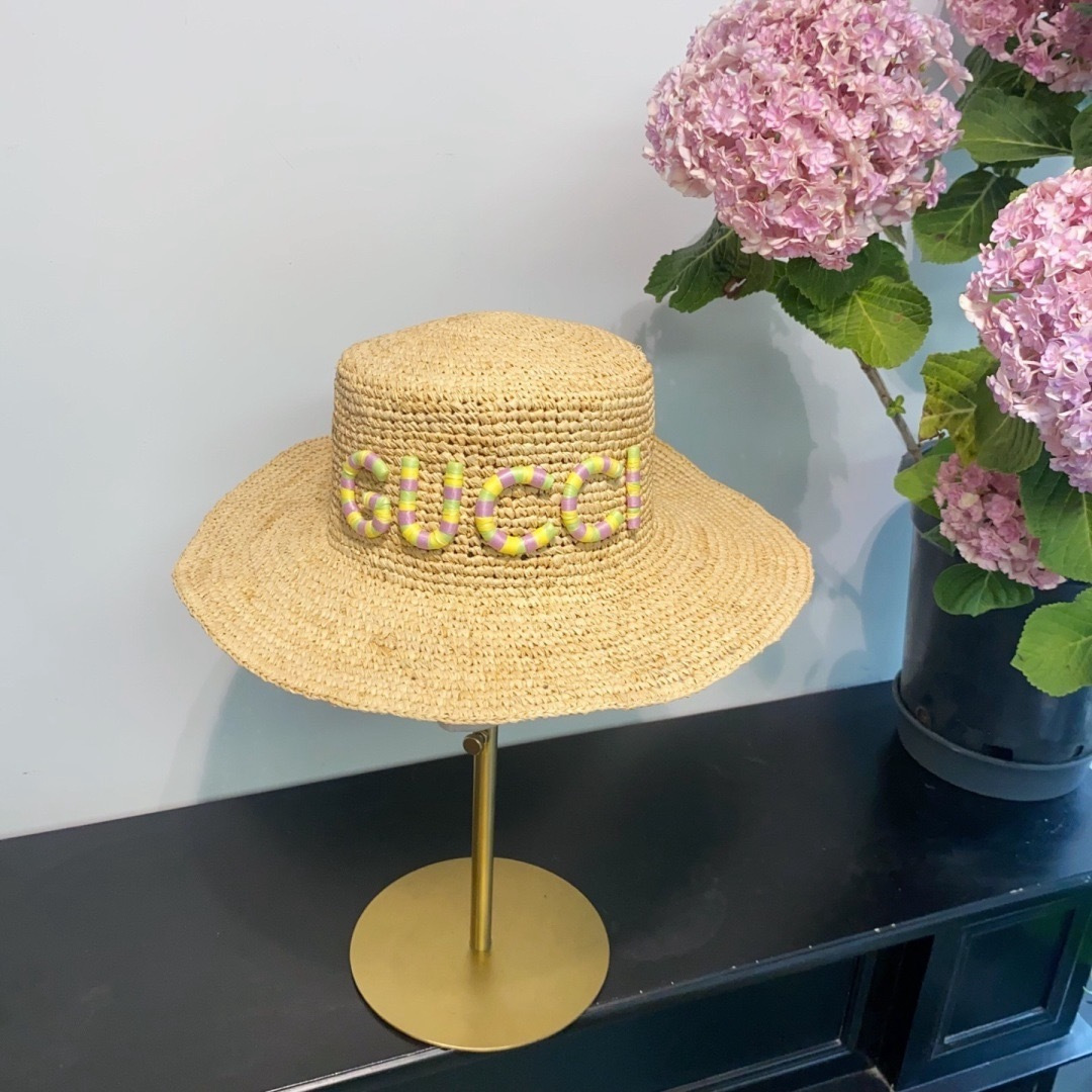 Gucci 拉菲草帽