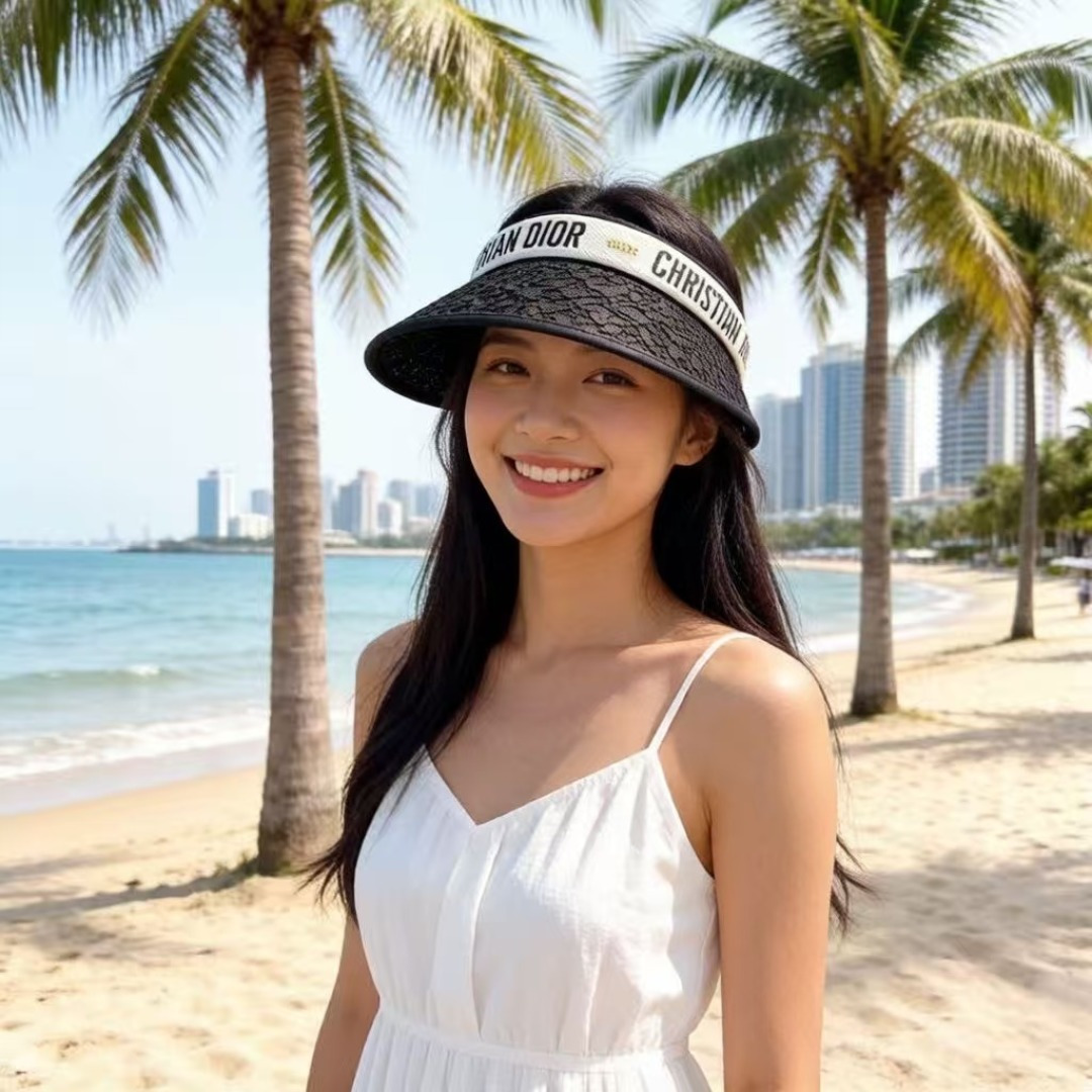 Dior Dior迪奥新款遮阳空顶帽，跑量款