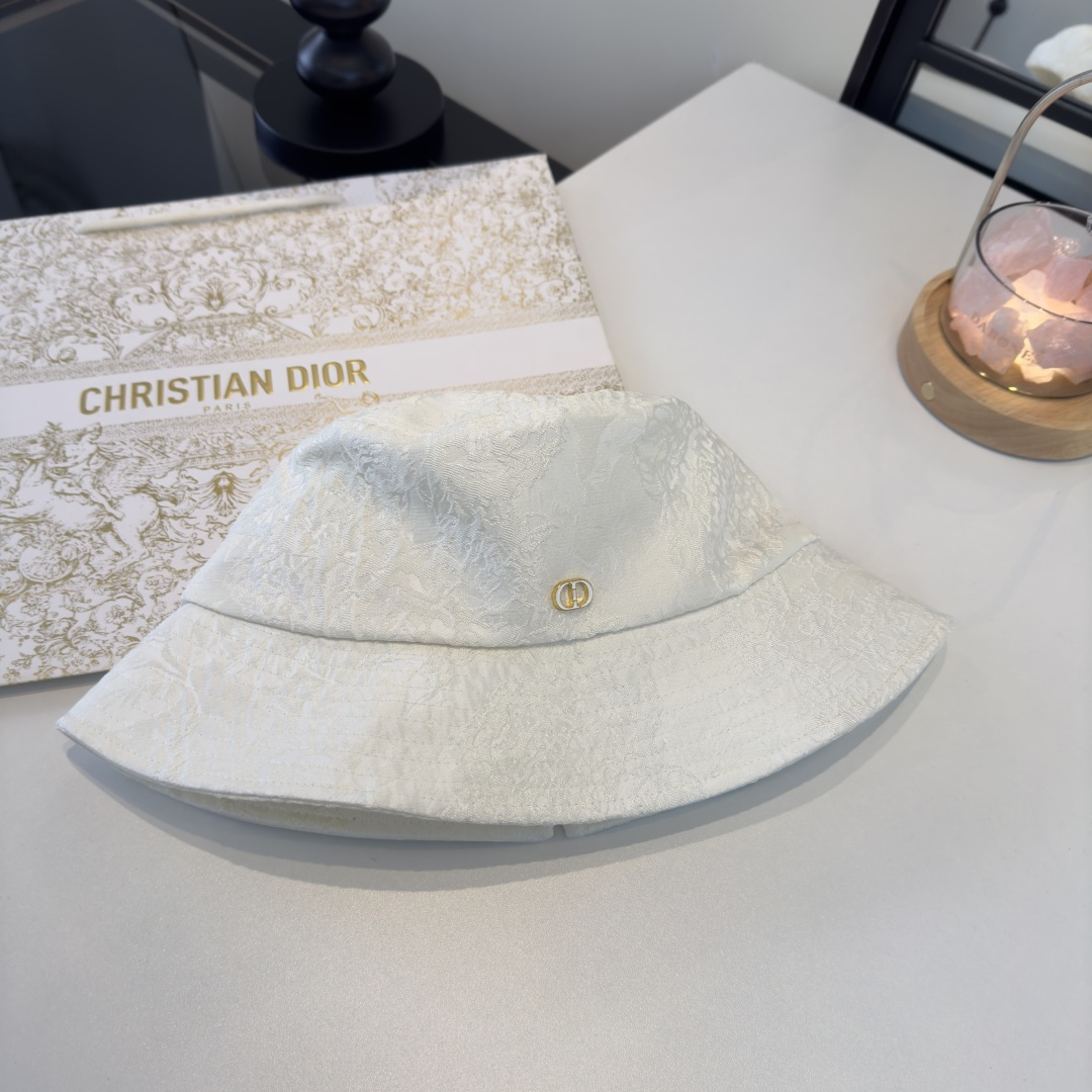 Dior Dior迪奥新款遮阳渔夫帽，高级遮阳帽，名媛风，头围57cm