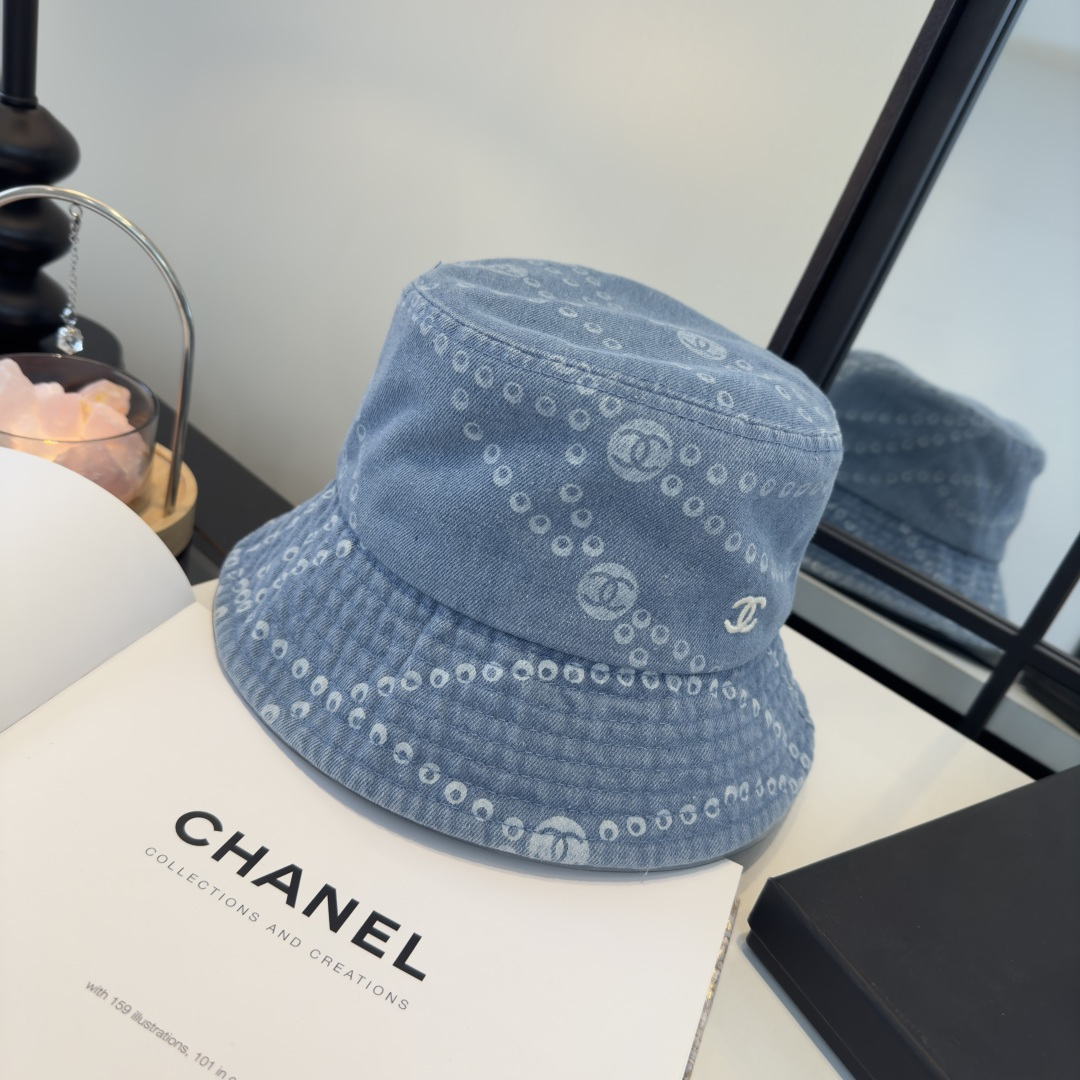 Chanel Chanel香奈儿新款遮阳渔夫帽，头围57cm