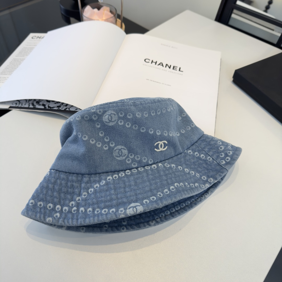 Chanel Chanel香奈儿新款遮阳渔夫帽，头围57cm