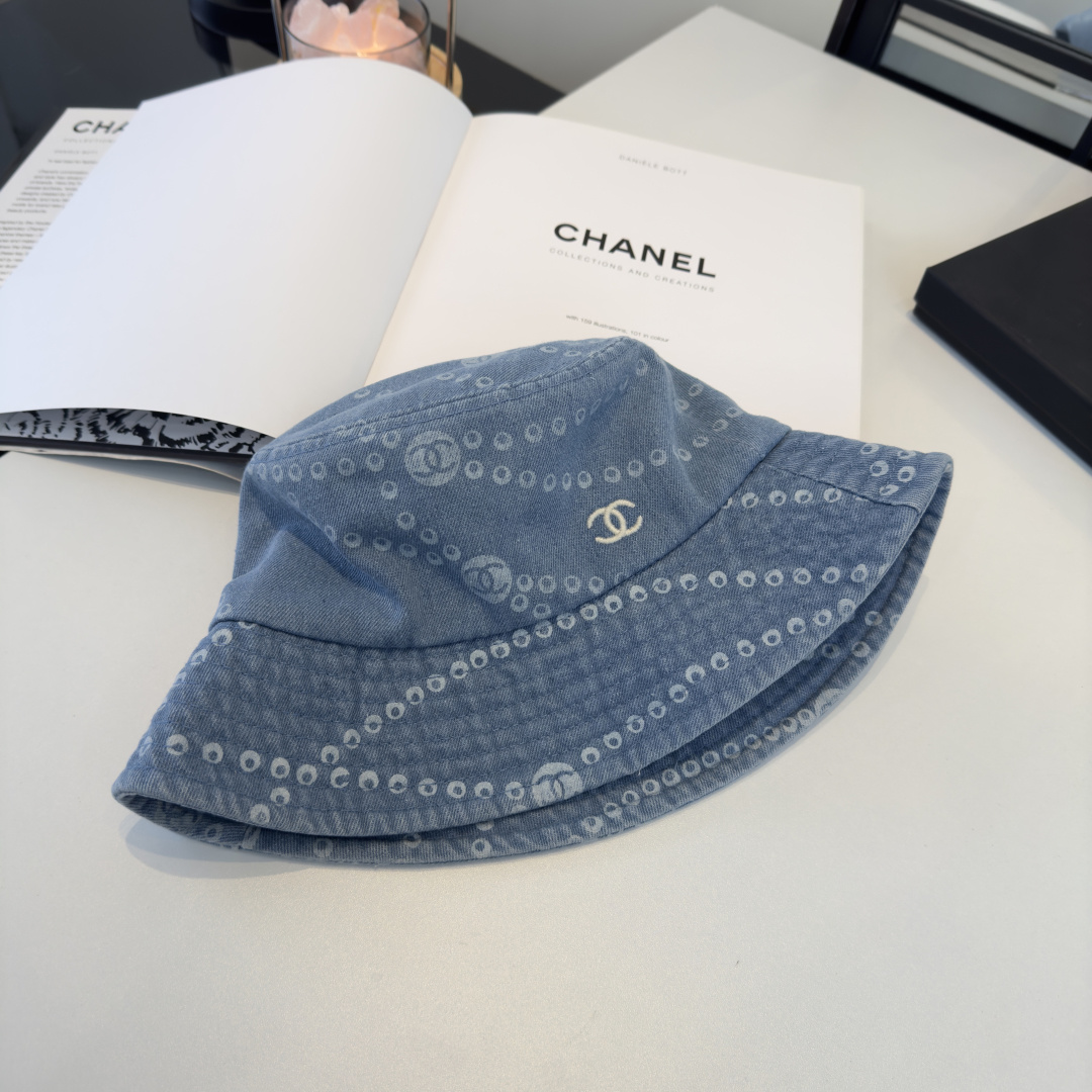 Chanel Chanel香奈儿新款遮阳渔夫帽，头围57cm