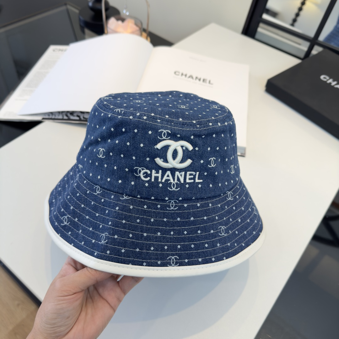 Chanel Chanel香奈儿新款遮阳渔夫帽，百搭
