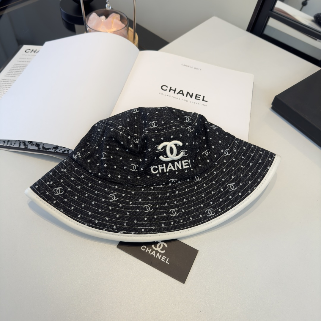 Chanel Chanel香奈儿新款遮阳渔夫帽，百搭