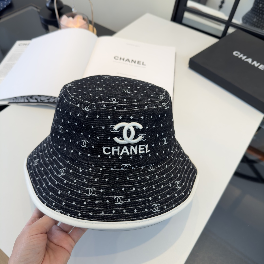 Chanel Chanel香奈儿新款遮阳渔夫帽，百搭
