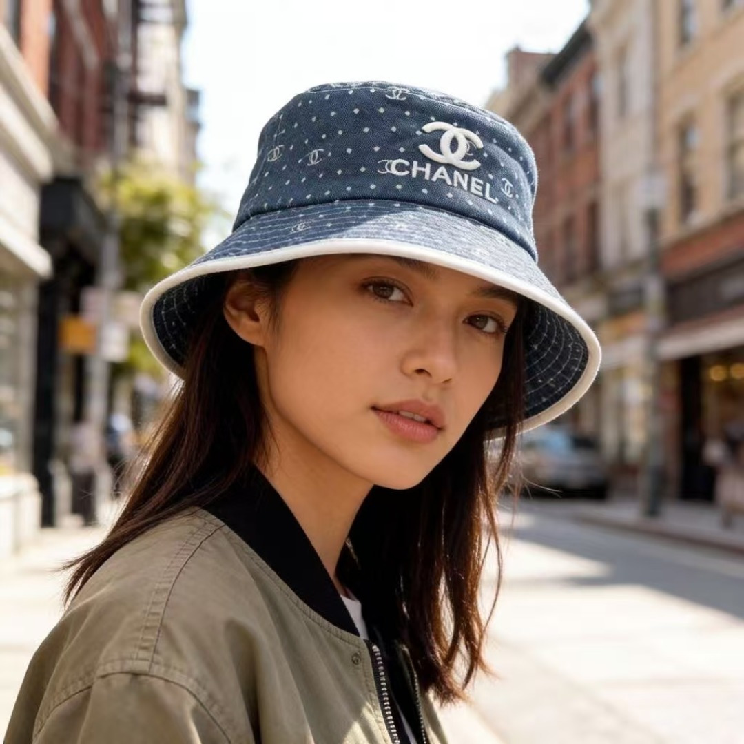 Chanel Chanel香奈儿新款遮阳渔夫帽，百搭