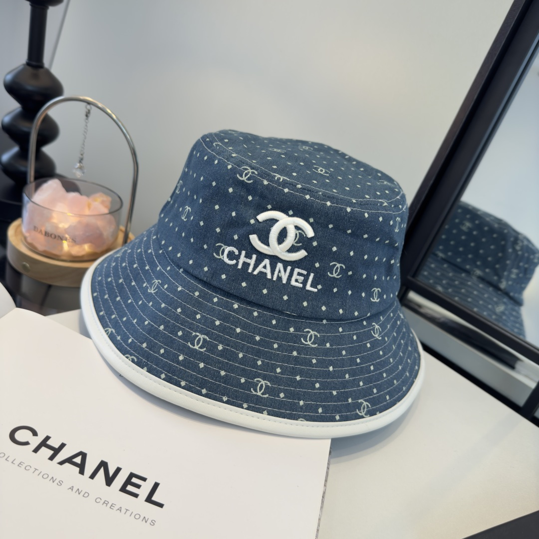Chanel Chanel香奈儿新款遮阳渔夫帽，百搭