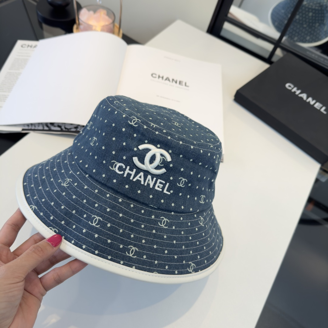 Chanel Chanel香奈儿新款遮阳渔夫帽，百搭