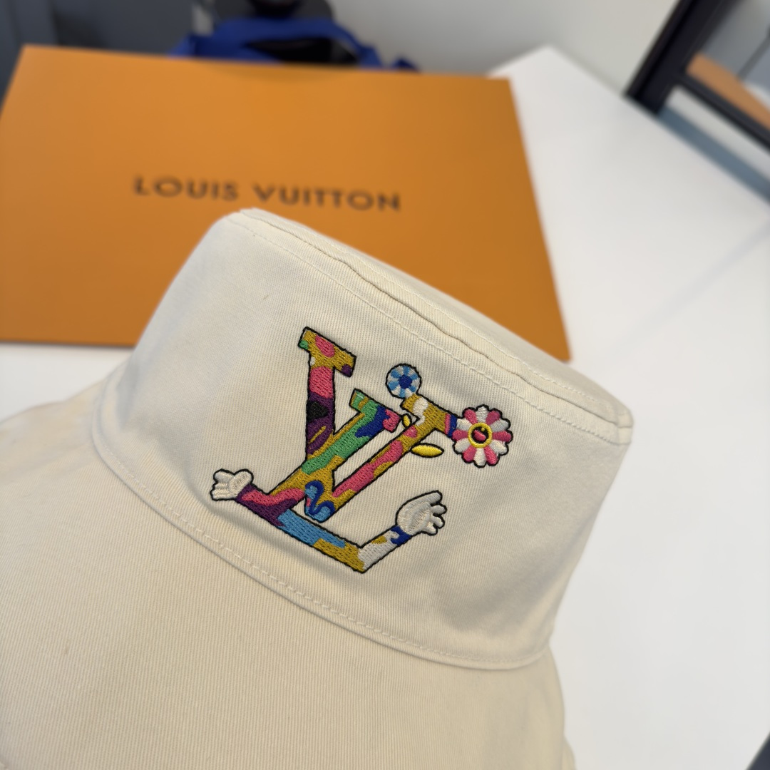 Louis Vuitton Lv路易斯新款双面渔夫帽，百搭