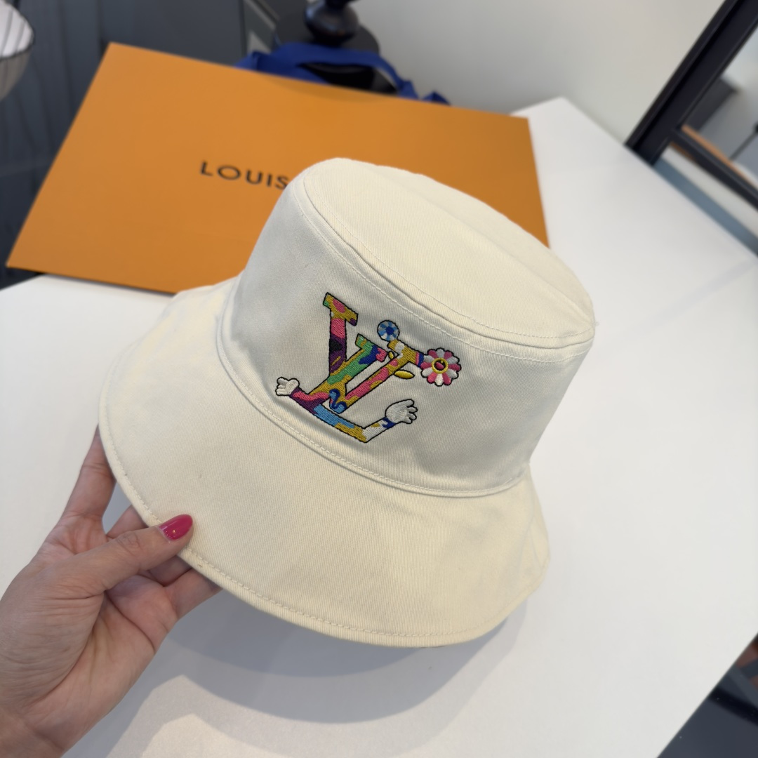 Louis Vuitton Lv路易斯新款双面渔夫帽，百搭