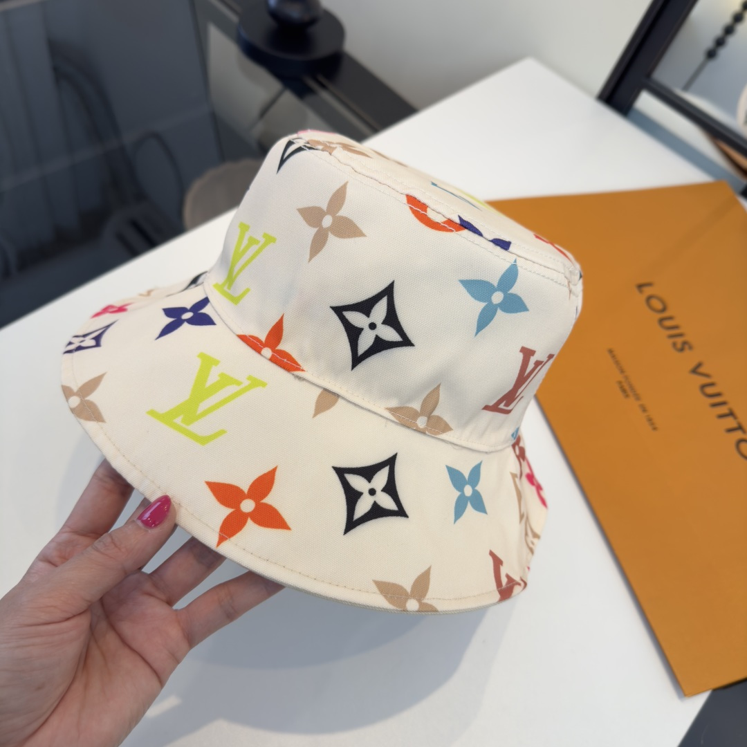 Louis Vuitton Lv路易斯新款双面渔夫帽，百搭