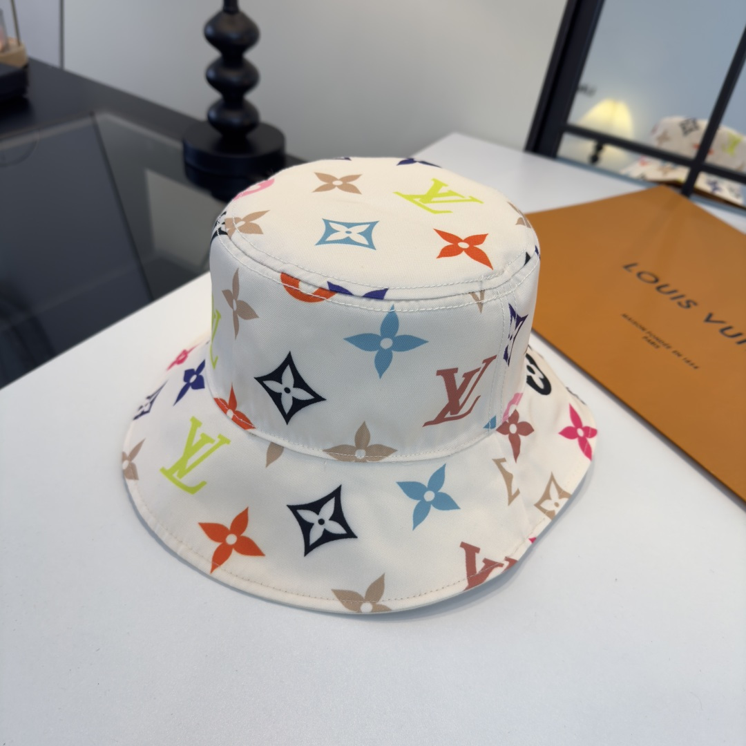 Louis Vuitton Lv路易斯新款双面渔夫帽，百搭