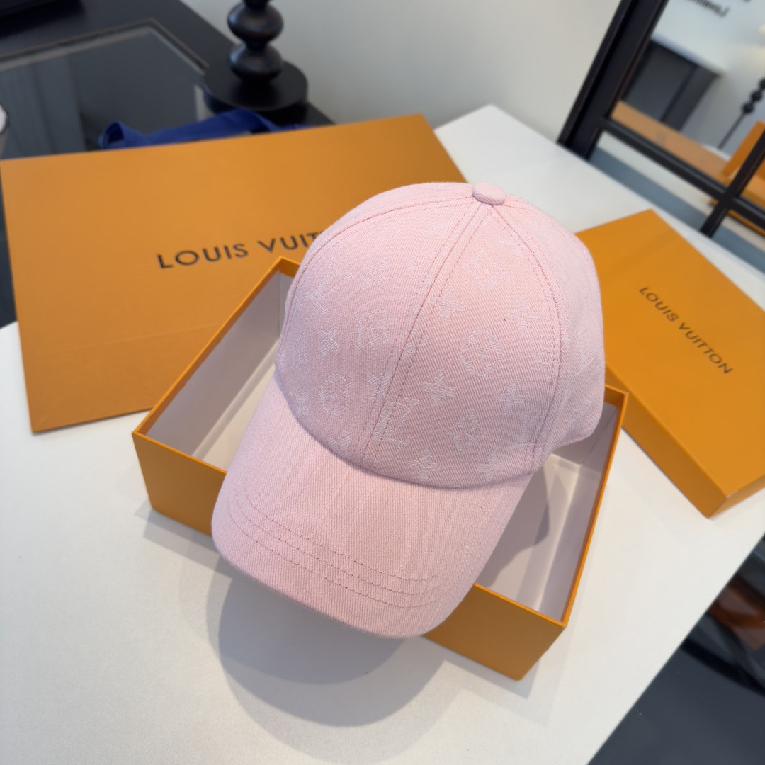 Louis Vuitton Lv路易斯新款遮阳鸭舌帽，男女通用