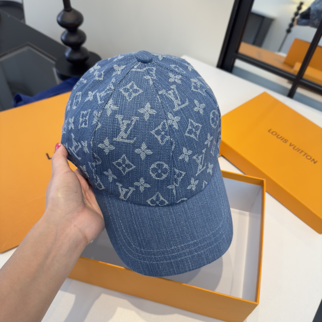 Louis Vuitton Lv路易斯新款遮阳鸭舌帽，男女通用