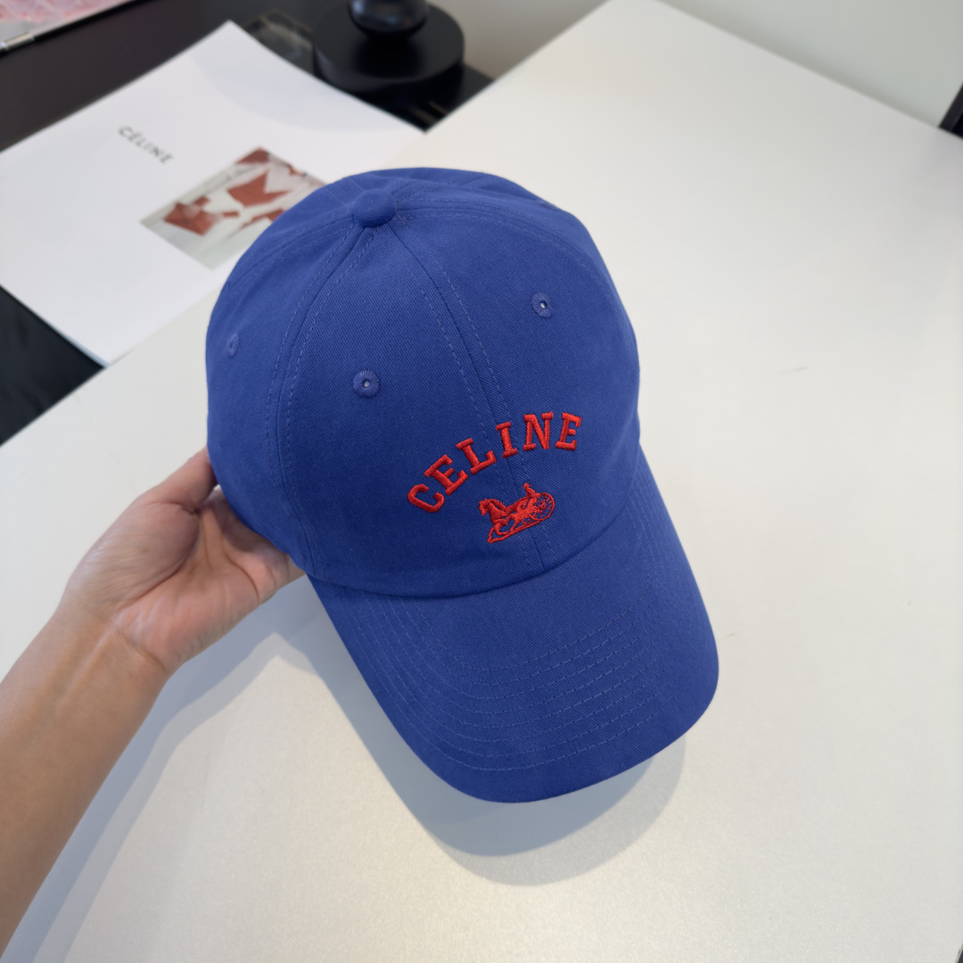 Celine Celine赛琳新款鸭舌帽，男女通用、头围57cm