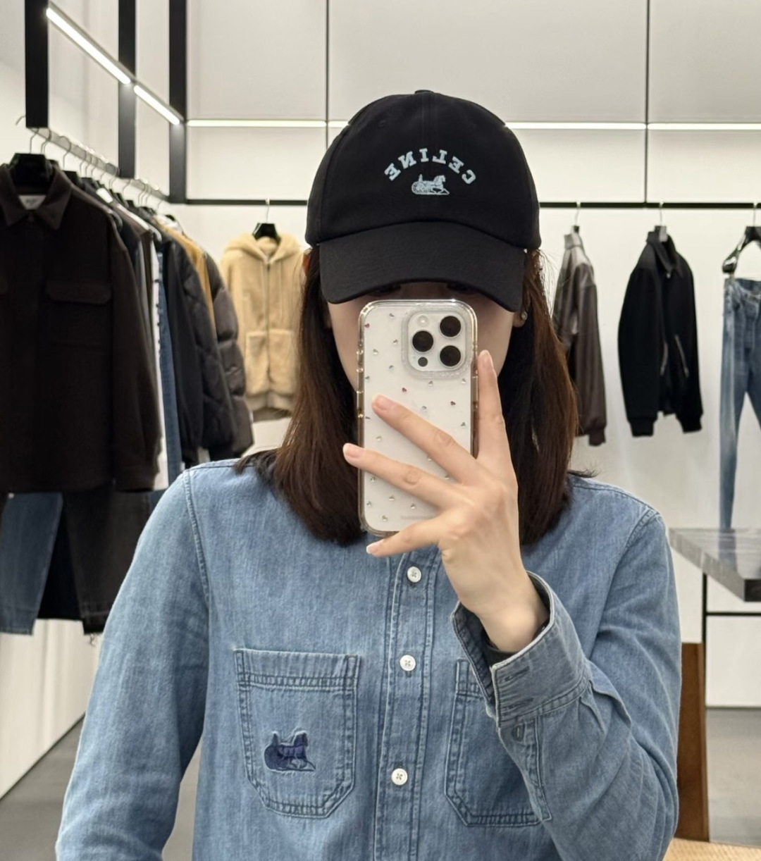 Celine Celine赛琳新款鸭舌帽，男女通用、头围57cm