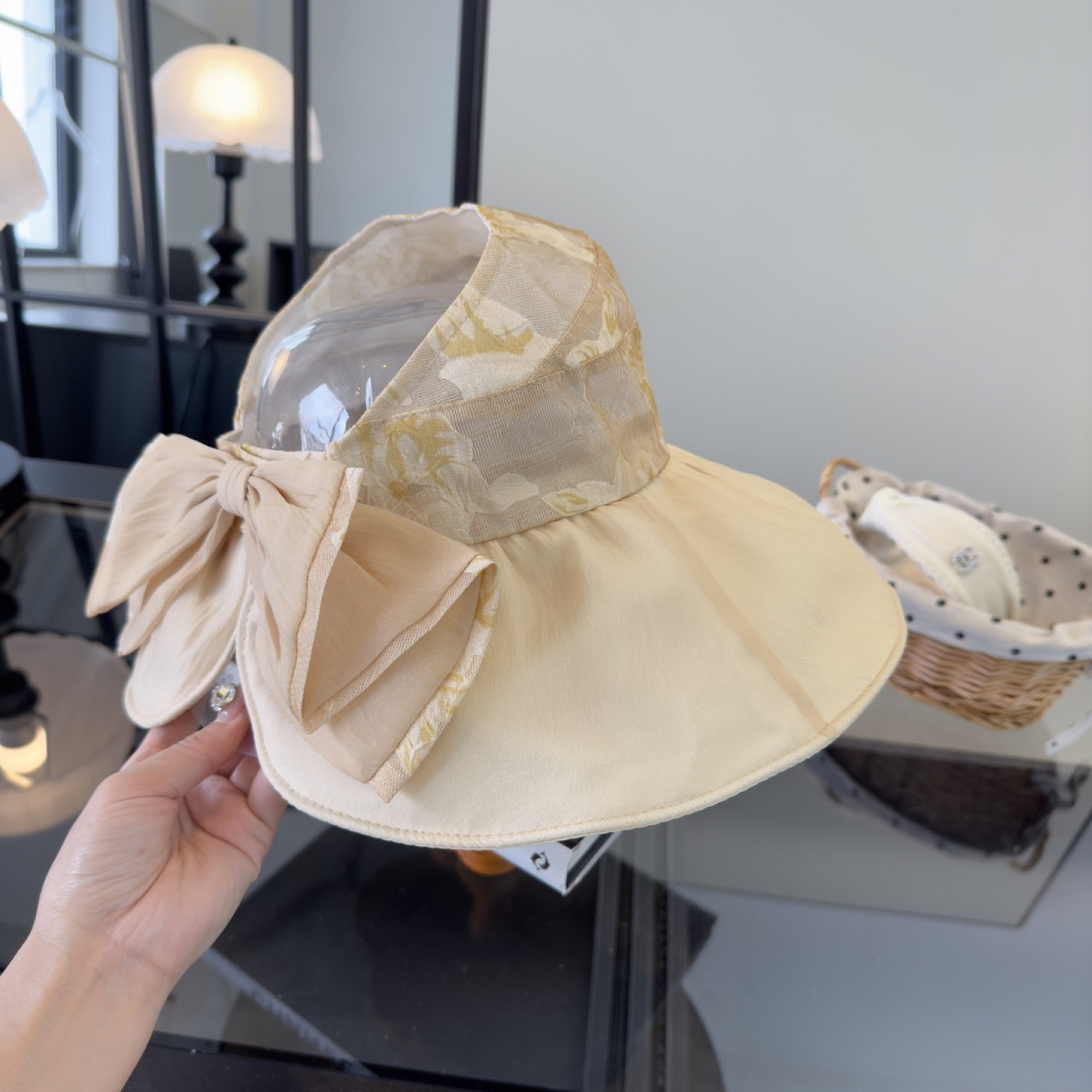 Chanel Chanel香奈儿新款蝴蝶结渔夫帽，高端定制，头围57cm