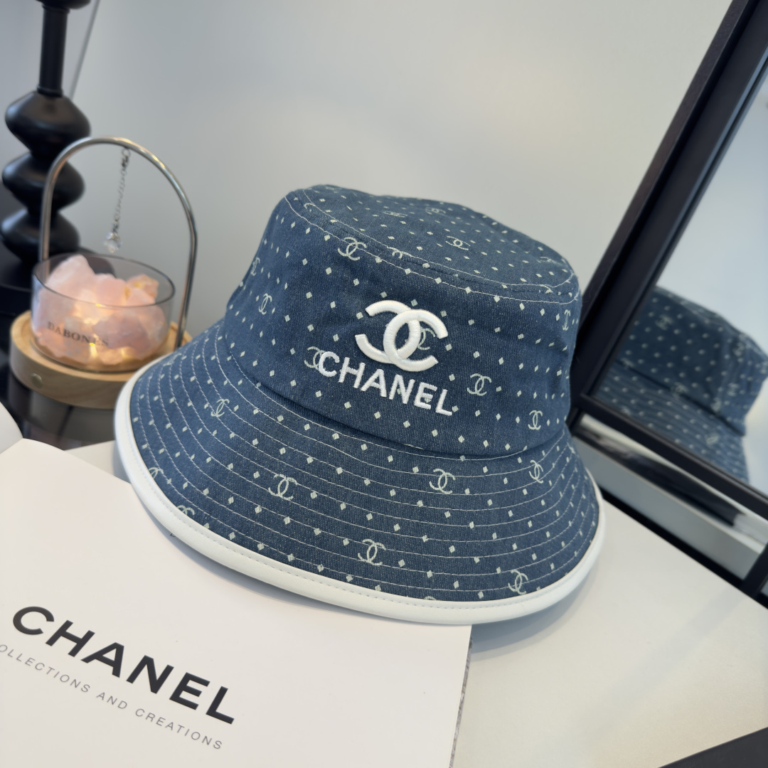 Chanel Chanel香奈儿新款遮阳渔夫帽，百搭