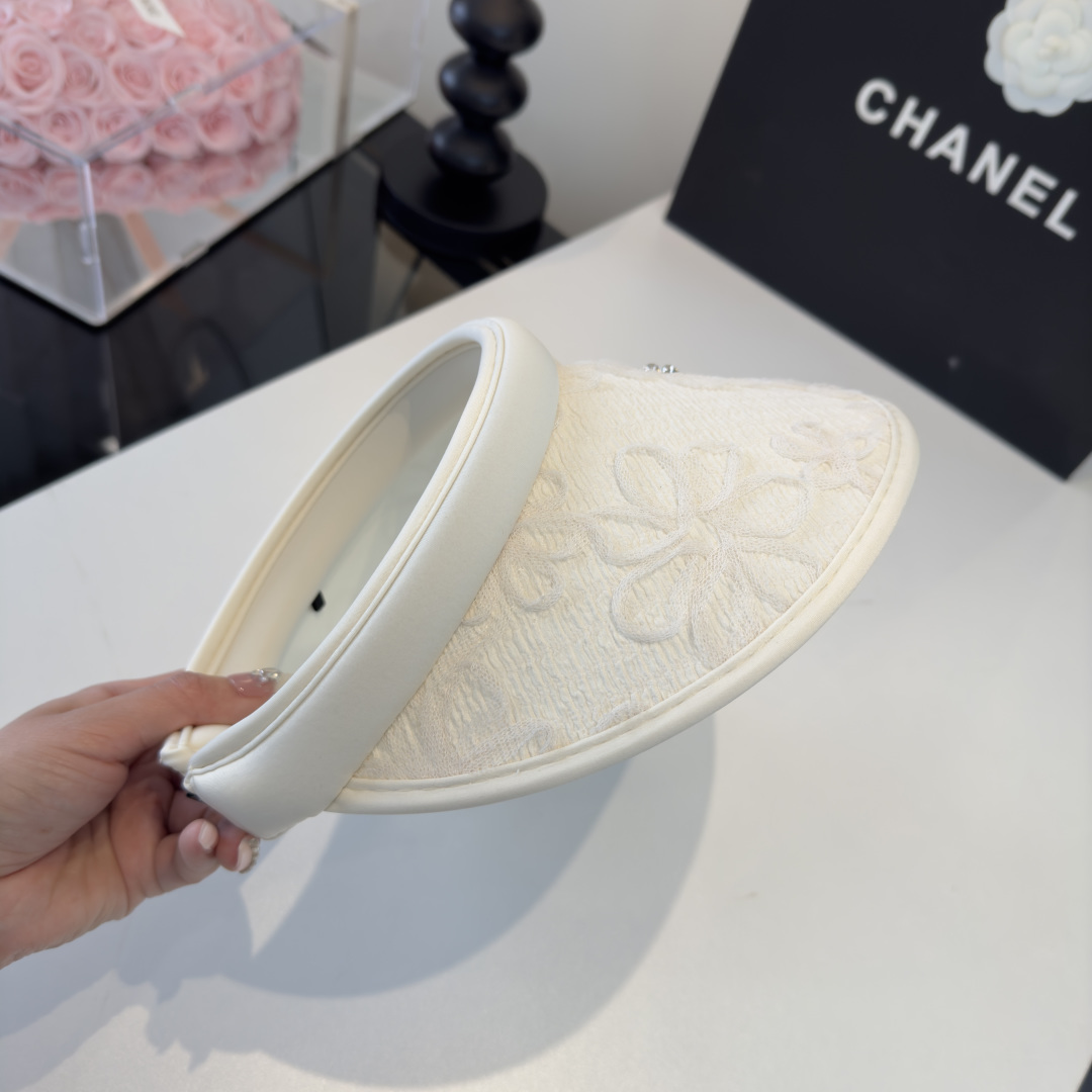 Chanel Chanel香奈儿空顶遮阳帽