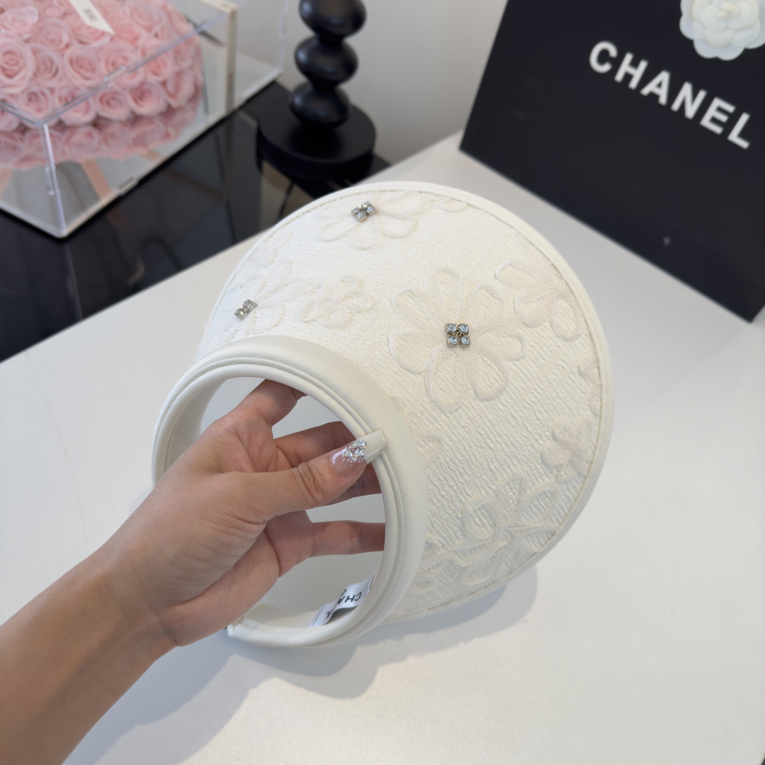 Chanel Chanel香奈儿空顶遮阳帽