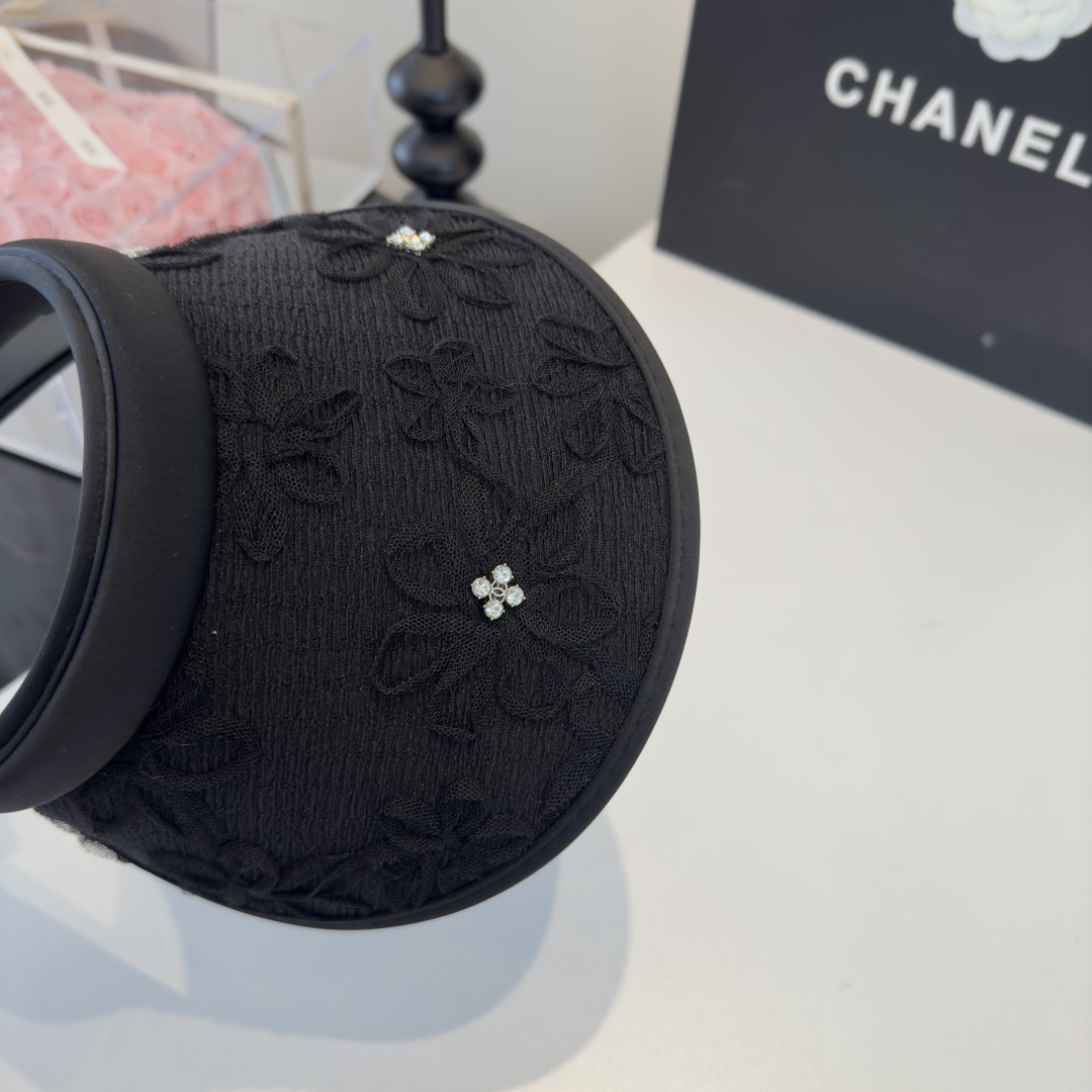 Chanel Chanel香奈儿空顶遮阳帽