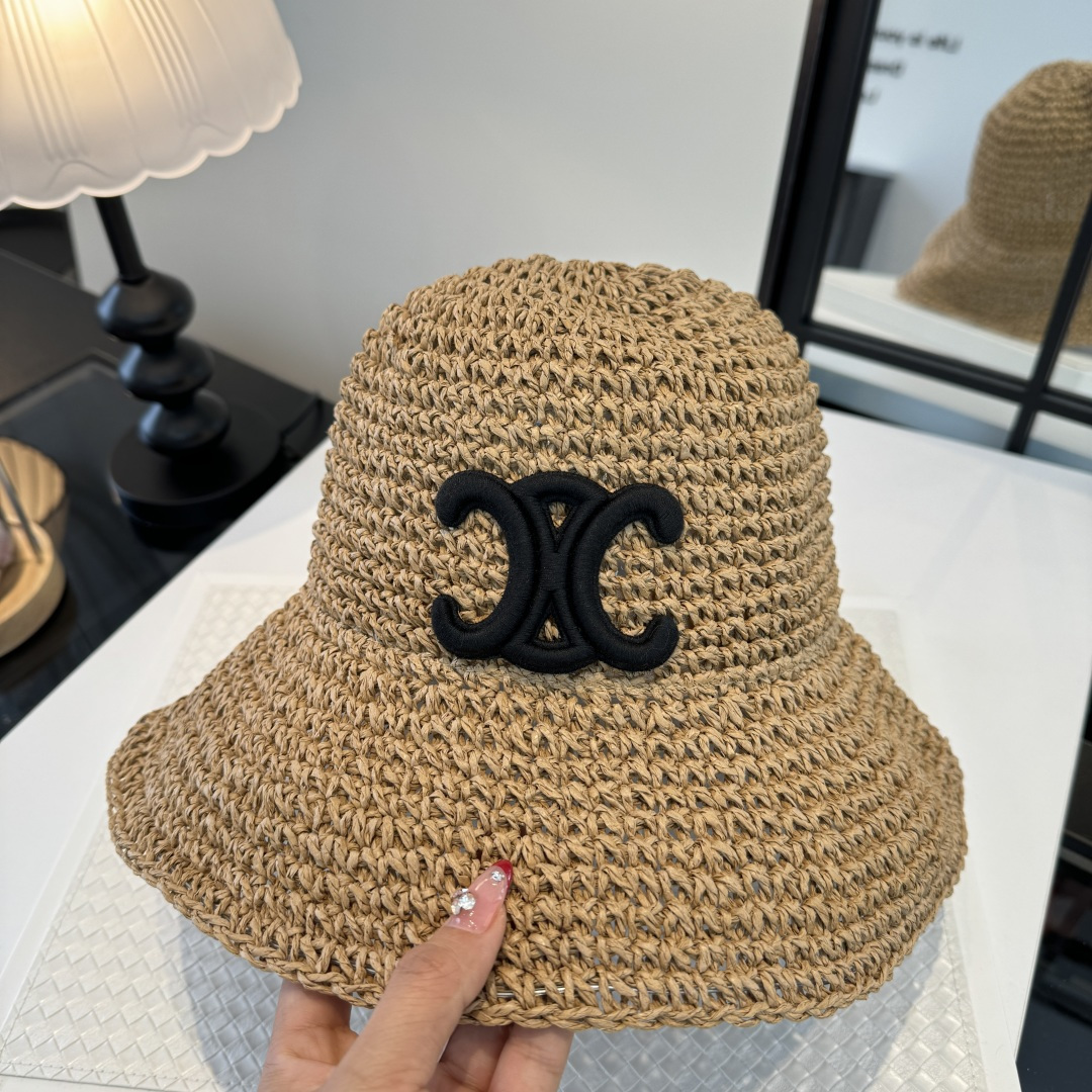 PCeline赛琳新款针织渔夫帽，可折叠
