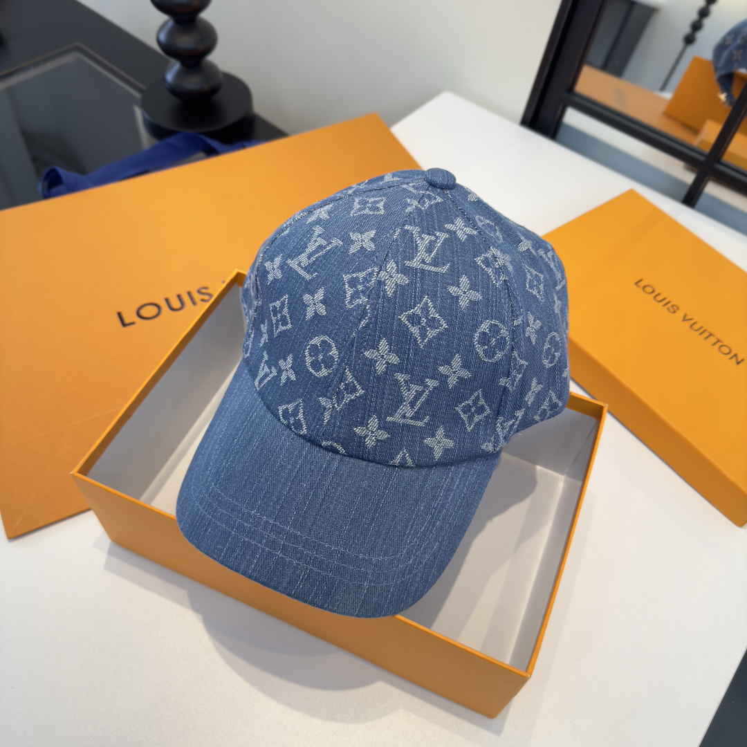 Louis Vuitton Lv路易斯新款遮阳鸭舌帽，男女通用