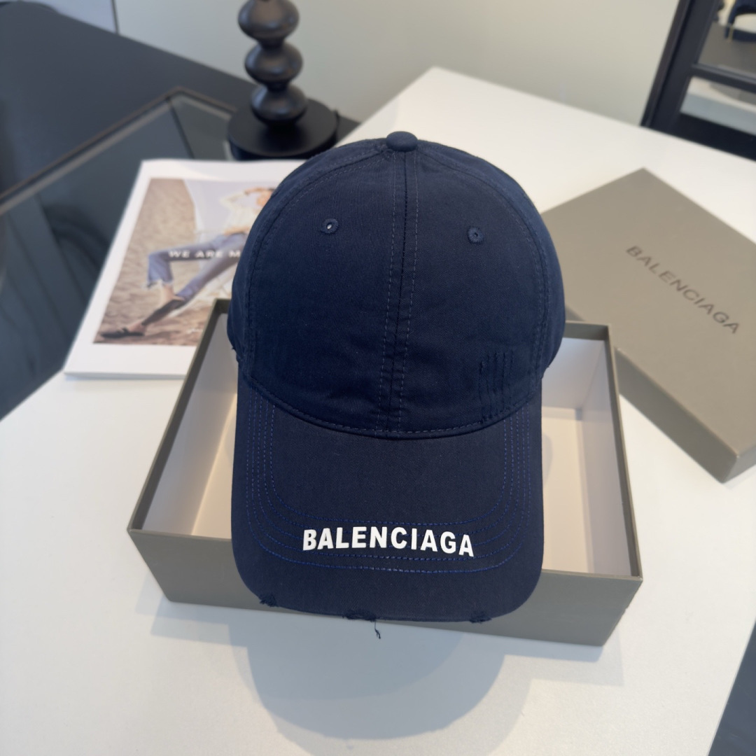 Balenciaga 巴黎世家新款遮阳鸭舌帽，头围57cm