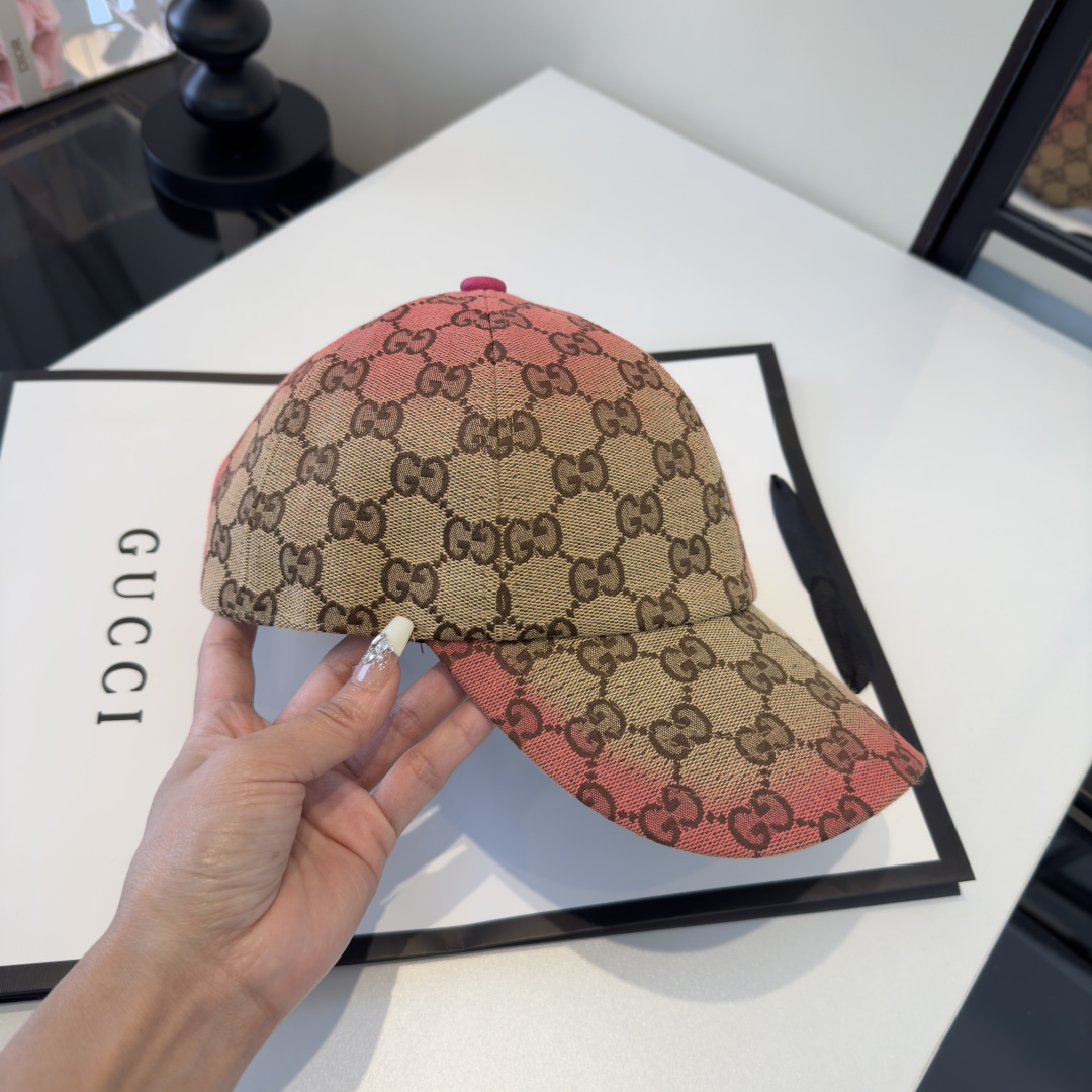 Gucci Gucci古奇新款鸭舌帽，高级版本，头围57cn