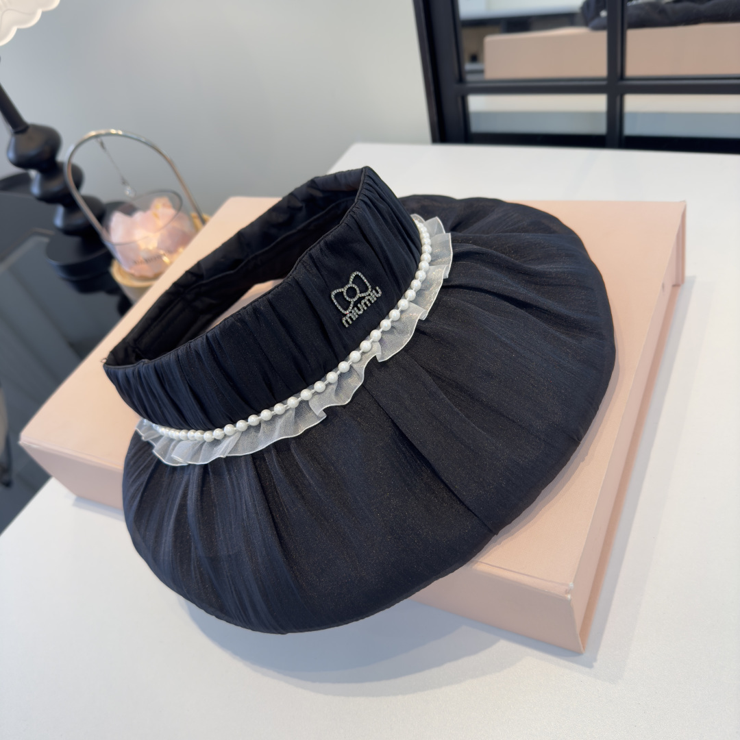 Miu Miu miumiu缪缪新款遮阳空顶帽，头围57cm