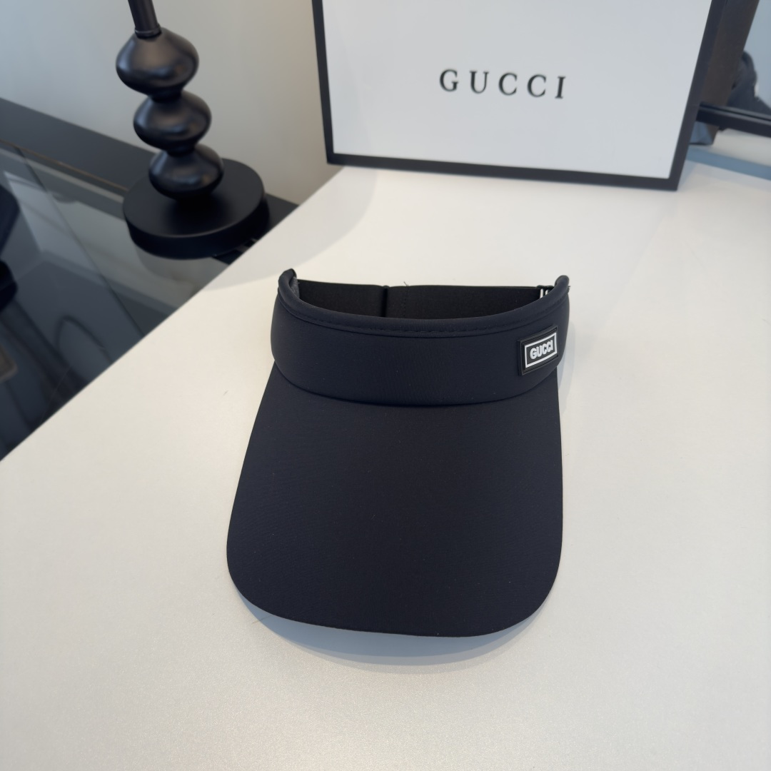 Gucci Gucci古奇空顶遮阳帽