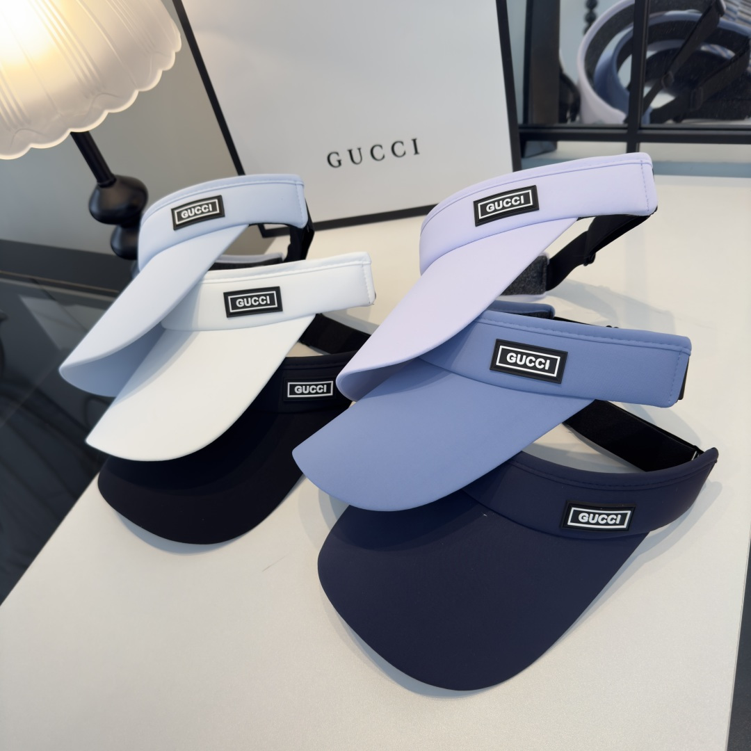 Gucci Gucci古奇空顶遮阳帽