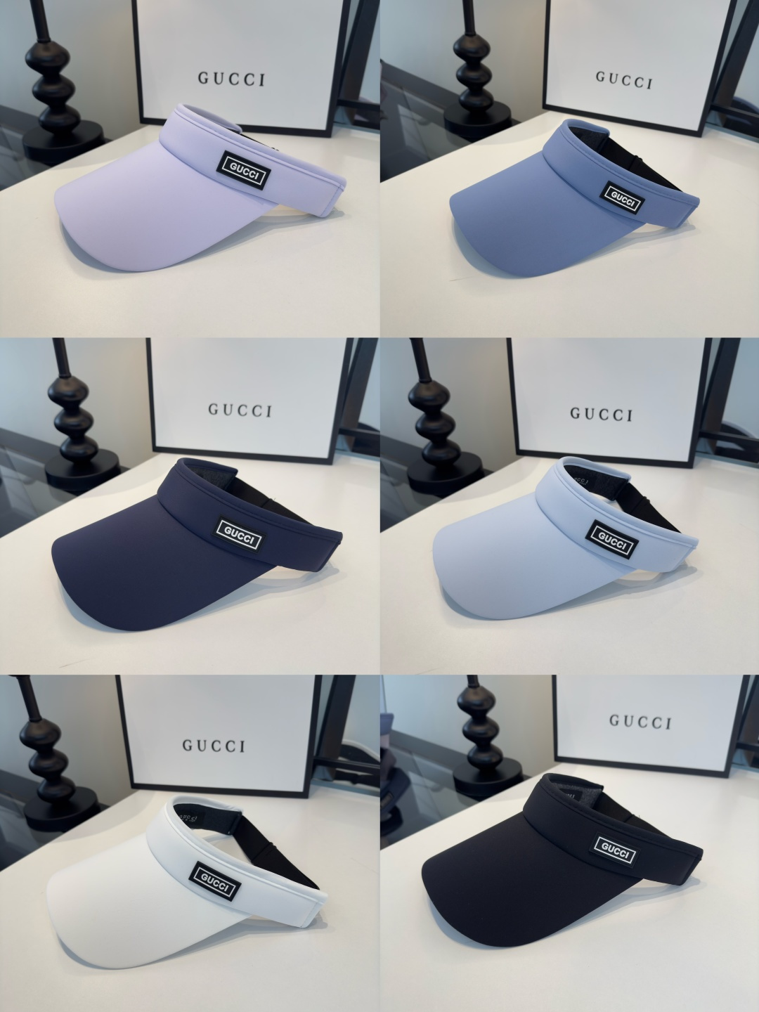 Gucci Gucci古奇空顶遮阳帽