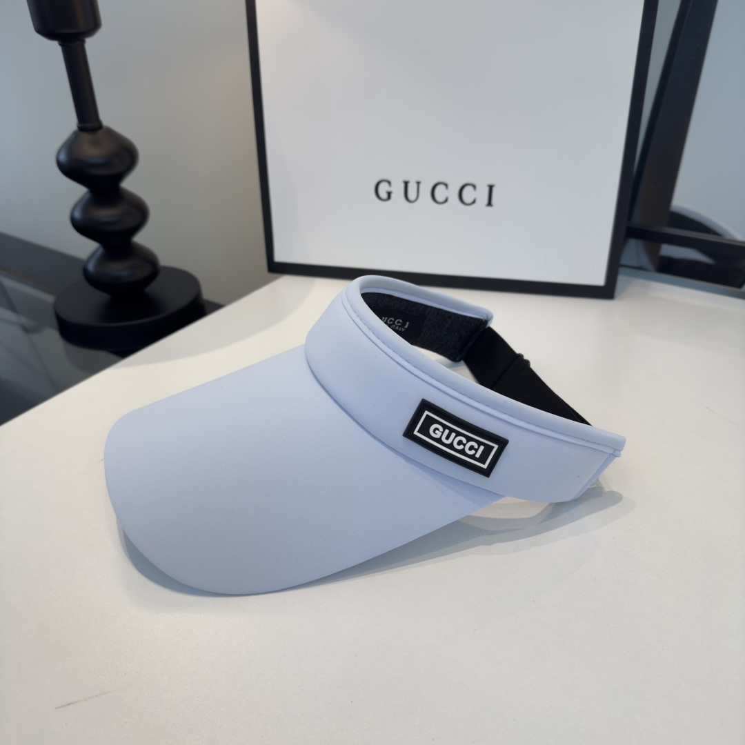 Gucci Gucci古奇空顶遮阳帽