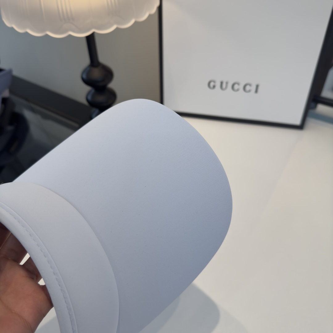 Gucci Gucci古奇空顶遮阳帽
