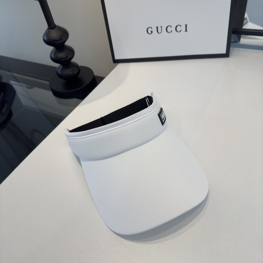 Gucci Gucci古奇空顶遮阳帽