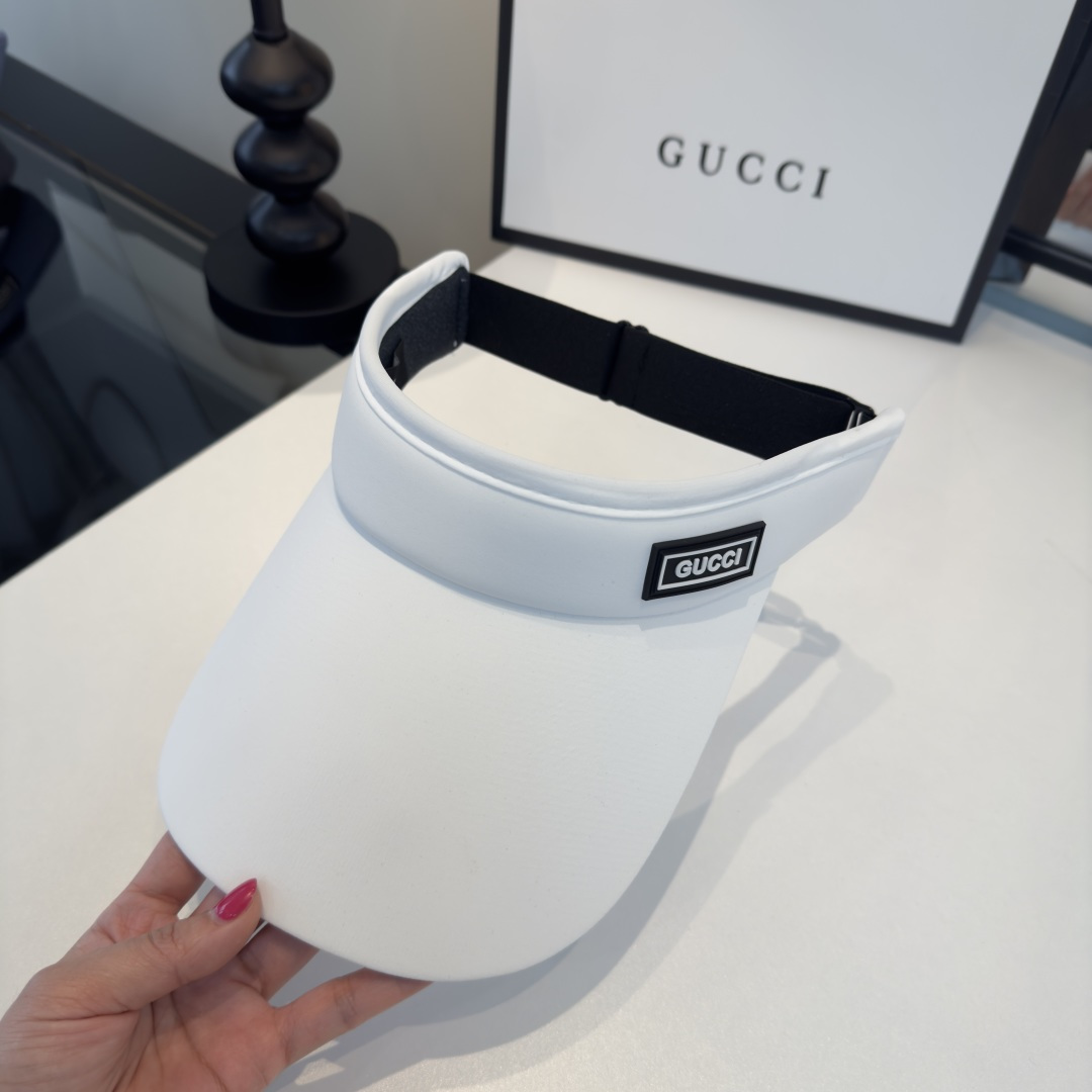 Gucci Gucci古奇空顶遮阳帽