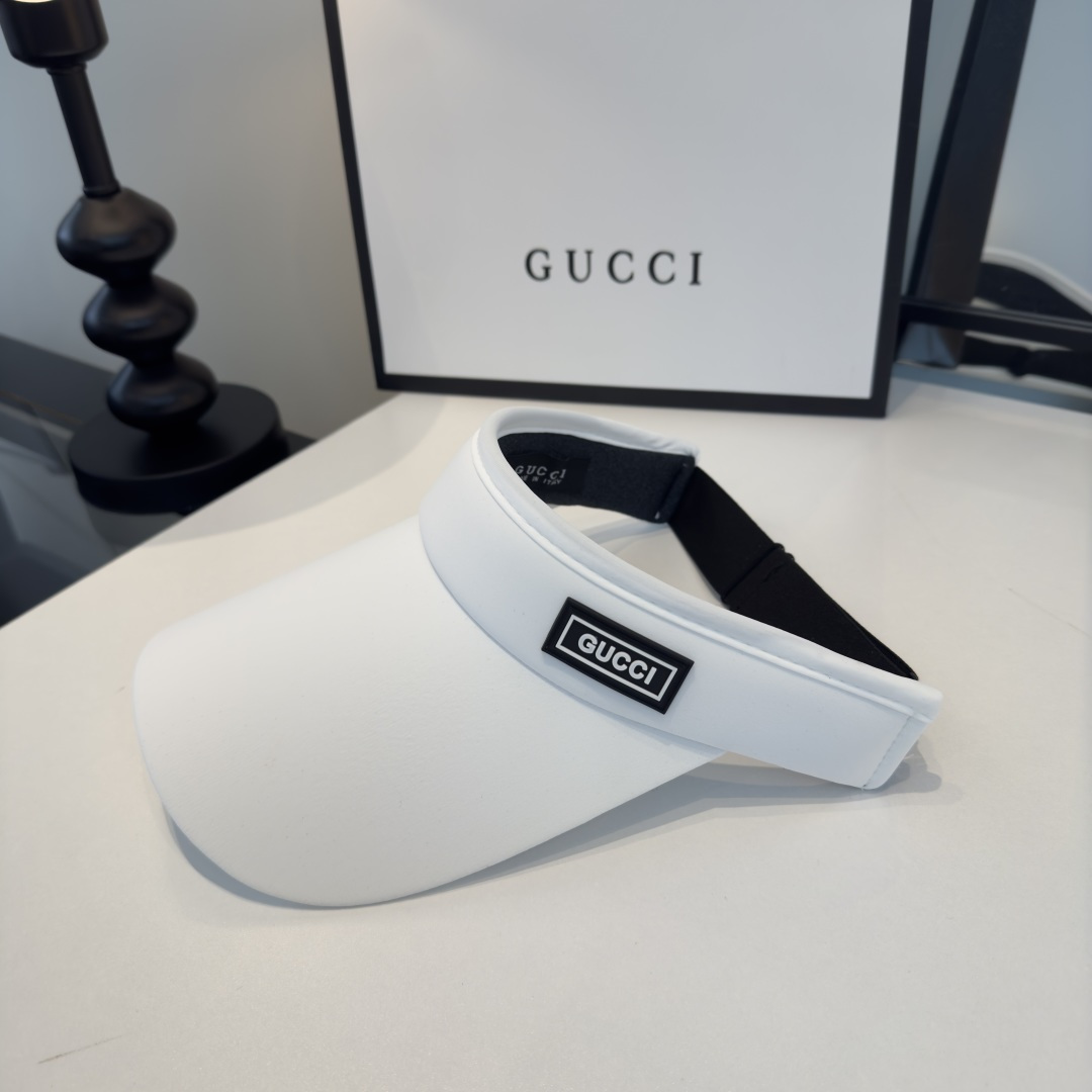 Gucci Gucci古奇空顶遮阳帽