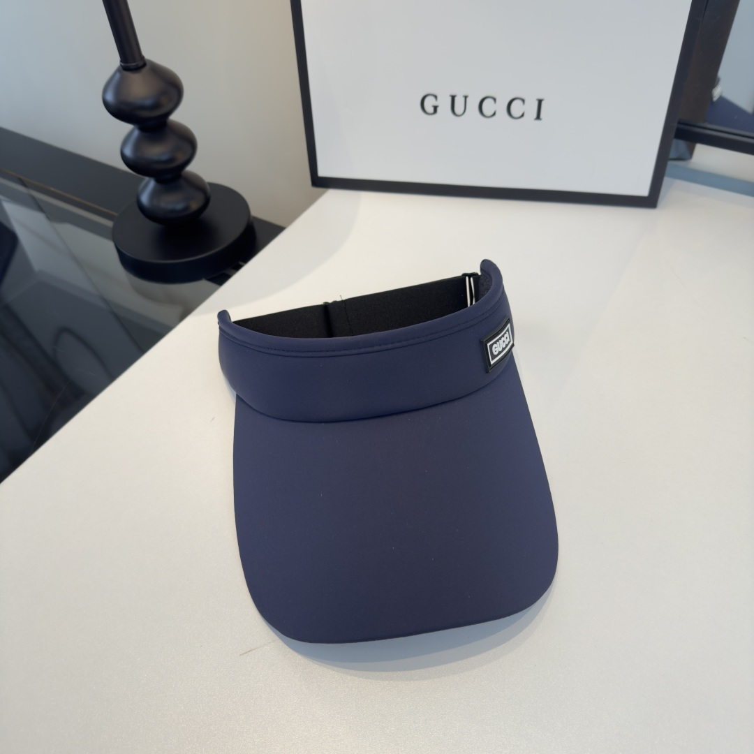 Gucci Gucci古奇空顶遮阳帽