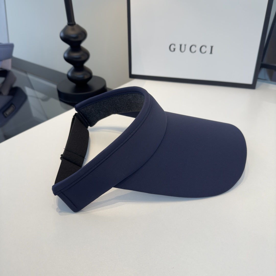 Gucci Gucci古奇空顶遮阳帽