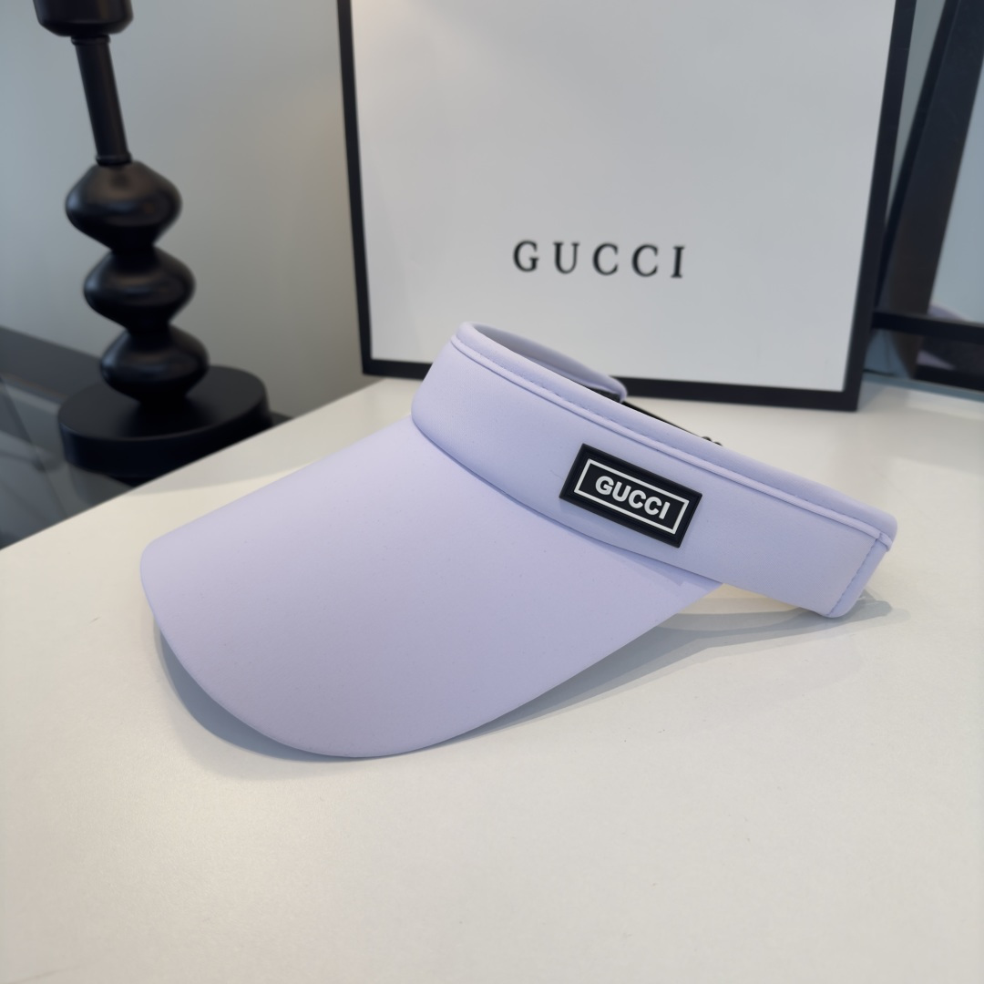 Gucci Gucci古奇空顶遮阳帽