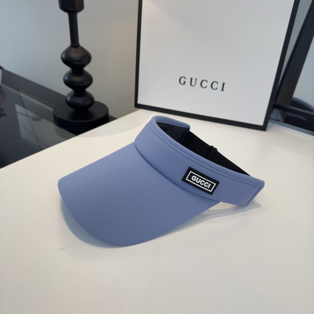 Gucci Gucci古奇空顶遮阳帽