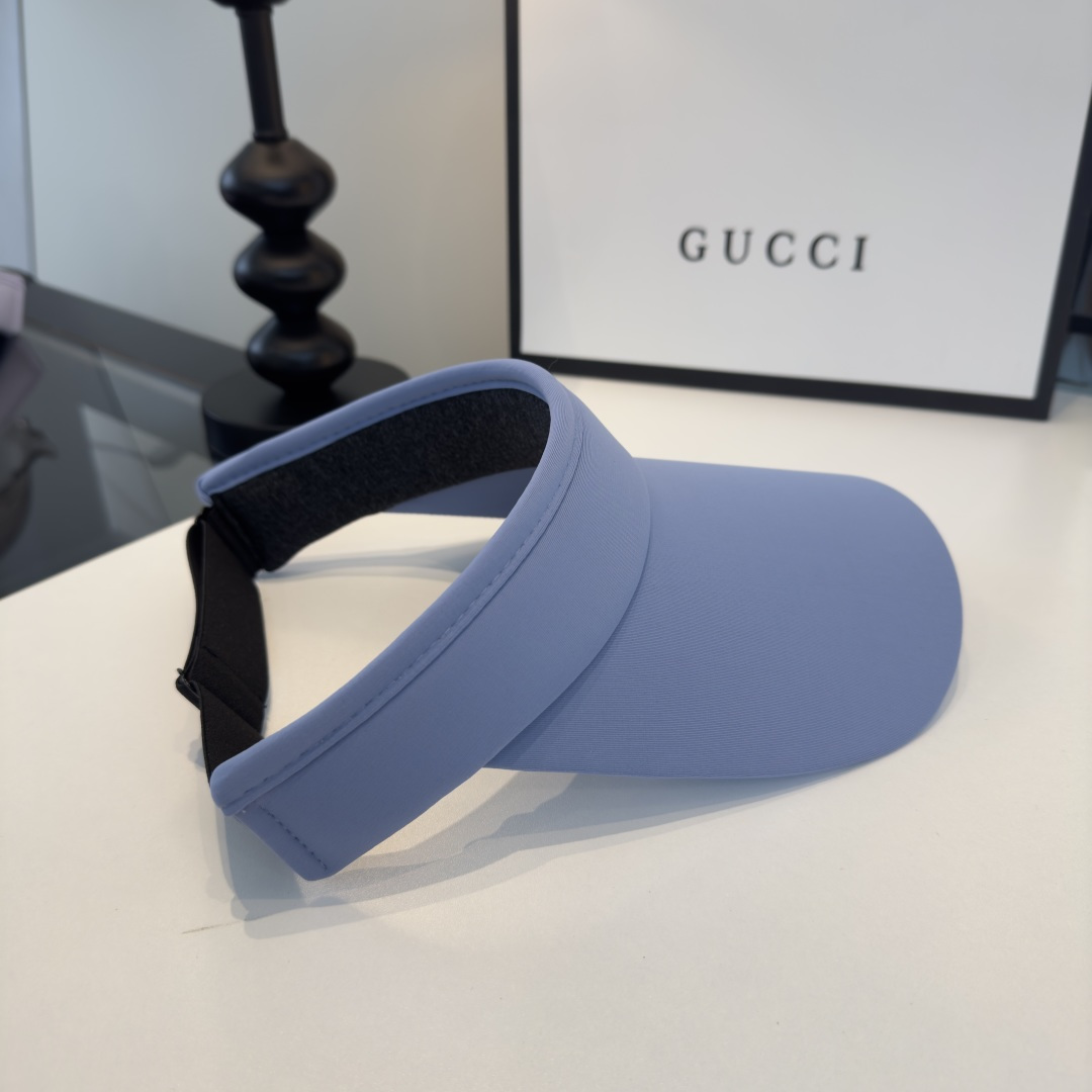 Gucci Gucci古奇空顶遮阳帽
