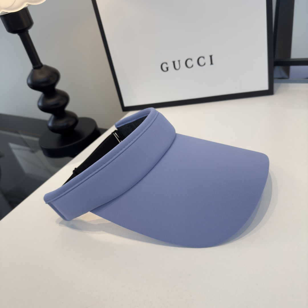 Gucci Gucci古奇空顶遮阳帽