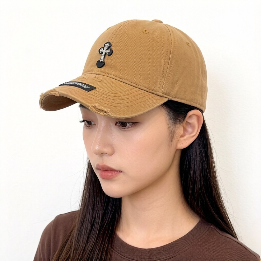 P克罗心新款鸭舌帽🧢男女通用，头围57cm