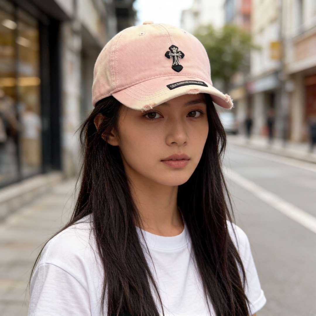 P克罗心新款鸭舌帽🧢男女通用，头围57cm