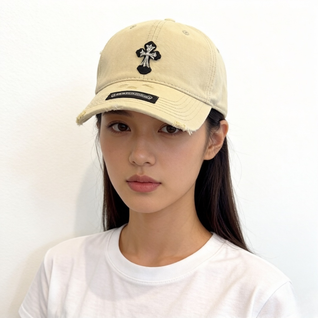 P克罗心新款鸭舌帽🧢男女通用，头围57cm