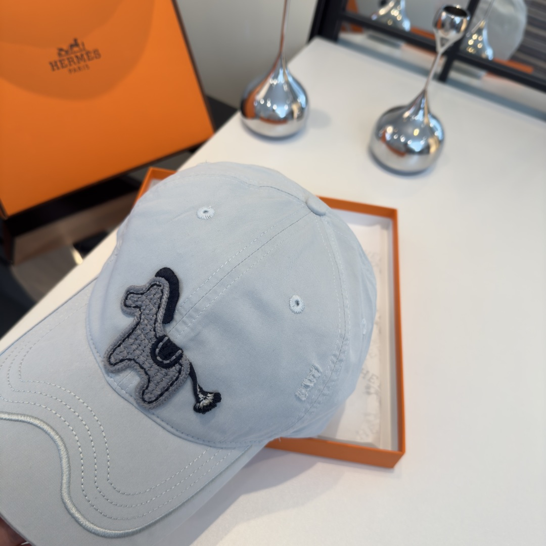 P爱马仕HERMES新款鸭舌帽🧢男女通用，头围57cm